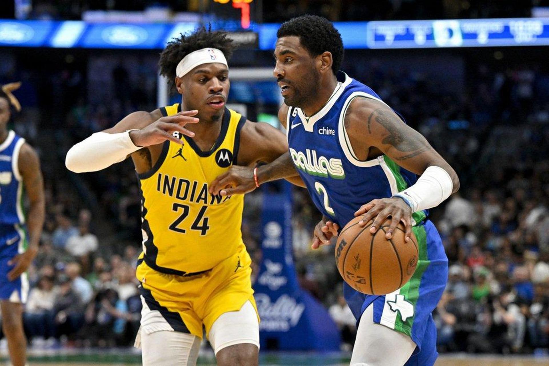 步行者鏖战墨西哥男篮，欧文一己之力扛起全队